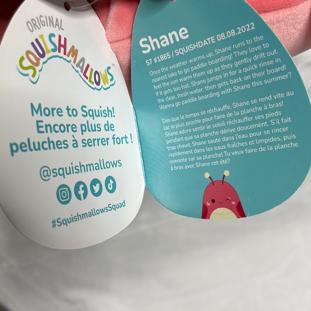 *RARE* Squishmallows Shane Grasshopper - Picture 6 of 13